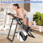 Stair Stepper & Ab Machine by SEWD, 2-in-1 Cardio Workout Equipment with Adjustable Handlebar & Large Pedals, 90% Pre-Assembled Fitness Equipment, Quickly Switch from Stepper to Abdominal Machine - Image 3