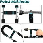 Twister Arm Trainer, 40-100 Lb Adjustable Power Twister Bar, Chest Shoulder Arm Workout Equipment, Portable Shoulder Strength Exerciser Machine for Fitness People - Image 2
