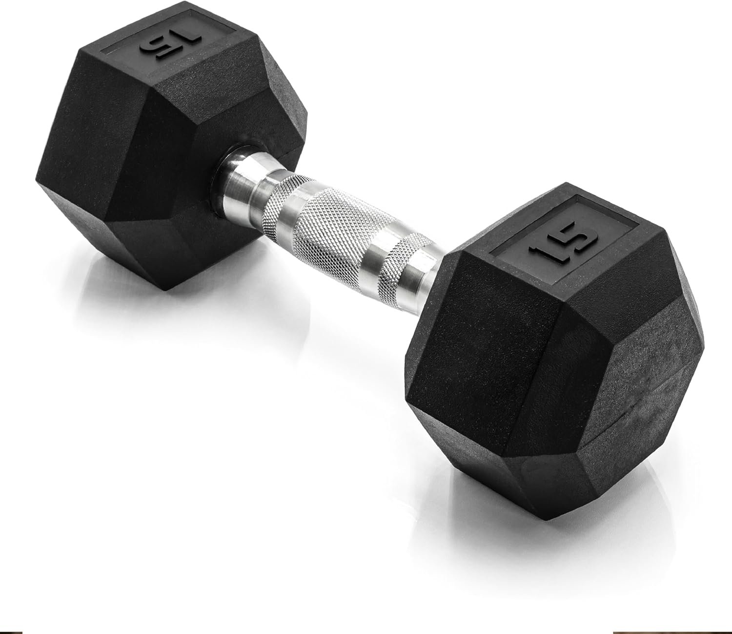 71KDPrgeDL._AC_SL1500_.jpg CAP Barbell Coated Hex Dumbbell Weight | Multiple Options - Image 1