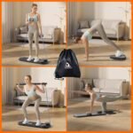 Pilates Board,Multifunctional Rebound Abdominal Board,Foldable Pilates Reformer Set, Ab Core Trainer Machine,Ab Exercise Board,Abs Workout Equipment for Women Home Gym Equipment - Image 6