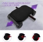 Ab Roller Wheel, Automatic Rebound Abdominal Wheel for Core Workout, Workout Equipment for Difficult Abdominal & Core Strength Training,pilates board - Image 7