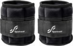 Sportneer Adjustable Ankle Weights 1 Pair 2 4 6 8 10 Lbs Leg Weight Straps for Women Men, Weighted Ankle Weights Set for Gym,Fitness, Workout,Walking, Jogging,1-5 lbs Each Ankle, 1 Pair 2-10 lbs - Image 8