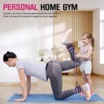 Ankle Resistance Bands with Cuffs, Home Gym Workout Equipment, Lifting Glute Butt Exercise Equipment for Women, Ankle Weights Fitness Set, Leg Booty Equipment for Training Perfect Body Shape - Image 4