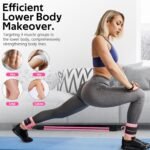 Ankle Resistance Bands, Ankle Bands for Working Out with Cuffs, Ankle Resistance Band, Glutes Workout Equipment, Butt Exercise Equipment for Women Legs and Glutes - Image 3