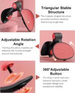 Hip Trainer Kegel Exerciser, Pelvic Floor Trainer, Kegel Trainer for Postpartum Rehabilitation, Trimmer Inner Thigh, Thigh Toner Workout - Image 2