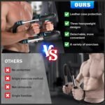 Twister arm Trainer,Chest Workout Equipment,arm and Chest Trainer,Adjustable Spring Workout Bar,for arm Workout Tool，65-110lb 3-Speed Adjustable Chest Workout Equipment Portable Home Fitness Equipment - Image 5
