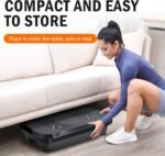 Vibration Plate Exercise Machine, Whole Body Workout Vibration Plate for Lymphatic Drainage, 240 Adjustable Speeds Power Vibrating Plate Home Fitness Platform for Shaping, Max Weight 330lbs - Image 8
