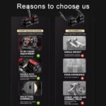 Adjustable Dumbbells Set of 2，Free Weights Dumbbells Set，Adjustable Dumbbell Set，52.5 lbs pair 105 lbs，15 in 1，for Men/Women Gym Equipment for Home Strength Training Equipment - Image 2