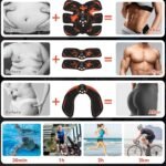 Fitness Belt, Abs Stimulator Full Body Ab/Arm/Hip Trainer Abs Trainer Electronic Toning Belts home workout equipment for Abdomen/Waist/Leg/Arm/Hip - Image 4