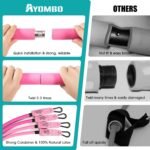 Pilates Bar Kit with Resistance Bands, Pilates Workout Equipment for Legs, Hip, Waist, Arm, Squats Exercise Equipment for Home Workouts, Adjustable 3-Section Pilates Bar Kit for Women & Men - Image 3