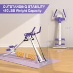 Home Gym Systems Ab Machine, Ab Workout Equipment, Adjustable Ab Trainer Machine for Abs Workout at Home Gym, Foldable, Knee Protection, Abdominal Trainer for Stomach - Image 8