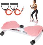Ab Twister Board, Flexforge Pilates Twister, Waist Twisting Machine - 300 lbs, Pilates Waist Twister for Women Belly Fat Loss, Home Gym Equipment for Women/Men