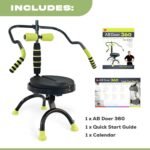 Ab Fitness Machine System Provides An Abdonimal And Muscle Activating Workout with Aerobics to Burn Calories and Workout - Image 2
