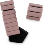 Weighted Bangles – Adjustable Ankle and Wrist Weights for Women & Men – Set of Ankle Weights 2 lbs (1 lb Each Wrist Weight) | Weighted Arm Bands for Pilates, Yoga, Running & Walking - Image 3