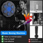 2025 New Music Boxing Machine, Upgraded 2.0 Smart Bluetooth Music Boxing Parent-Child Games, Wall-Mounted Exercise Equipment for Home Exercise - Image 6