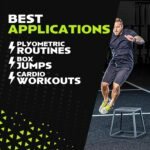 Rage Fitness Steel Plyo Box 12-18-24 Inch High Anti-Slip Pre-Assembled Plyometric Jump Box for Home Gym Conditioning and Strength Training (Sold Individually) Plyometric Platform Step - Image 4