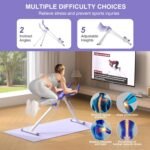 Home Gym Systems Ab Machine, Ab Workout Equipment, Adjustable Ab Trainer Machine for Abs Workout at Home Gym, Foldable, Knee Protection, Abdominal Trainer for Stomach - Image 4