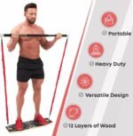 Push Up Board Workout Equipment for Chest Triceps, Back, Arms Muscles, Fitness Portable Pushup Board For Man And Women, Perfect Multi-Functional Push-Up Stand Bar Muscle Building by CTRL Sports - Image 4
