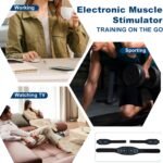 Electronic Muscle Stimulator - Fitness Training Equipment for Men & Women, 8 Modes Electronic Abdominal Stimulator for Full Body Workout, Fitness Equipment for Strength Training, Toning, Recovery - Image 5