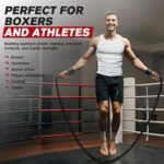 HPYGN Jump Rope, Weighted Jump Rope for Men women, 2.8lb 3.8lb 5lb Heavy Skipping Rope for Exercise, Adult Jumpropes for Home Workout, Improve Strength and Building Muscle,Total Body Workout Equipment - Image 2