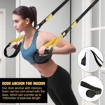 Home Resistance Training Kit | Bodyweight Resistance Bands with Handles, Door Anchor, Heavy Duty Exercise Bands | All-in-One Gym Workout Equipment for Home Fitness - Image 4