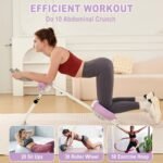 Ab Workout Equipment Abdominal Trainer, Adjustable Ab Machine at Home Gym, Foldable Abdominal Exercise Machine, Core & Ab Trainer Machine for Stomach Workout with LCD Monitor - Image 2