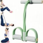 21 Fitness Resistance Bands-6 Tube Pedal Ankle Puller Upgrade Stretch Bands for Exercise Sit Up Exercise Equipment AB Training Auxiliary Device Workout Equipment for Women Men