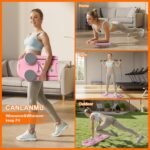 Pilates Board,Pilates Reformer Sets, Multifunctional Abdominal Pilates Board for Home Workout Equipment, Portable Foldable Ab Board Trainer Pilates Exercise Machine, Pilates Reformer Board for Women - Image 5