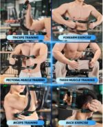 Twister Arm Exerciser,40-110lb Adjustable Chest Workout Equipment, Forearm Triceps Chest Enhanced Exercise Strengthener,Portable Detachable Upper Body Fitness Machine for Home and Gym - Image 4
