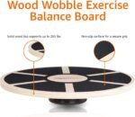 Amazon Basics Wood Wobble Balance Trainer Board - Image 4