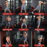 WHATAFIT Resistance Bands, Exercise Bands，Resistance Bands for Working Out, Work Out Bands with Handles for Men and Women Fitness, Strength Training Home Gym Equipment - Image 6