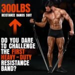 Heavy Resistance Bands for Working Out, 300LBS Exercise Bands with Handles, Workout Bands for Men, Weight Fitness Bands Set for Muscle Training, Strength, Slim, Yoga, Home Gym Equipment - Image 5