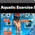 Sportneer Water Aerobics Pool Exercise Equipment Water Workout Combo Set Includes High Density Water Dumbbell Aqua Belt Water Ankle Weights for Aquatic Therapy Pool Fitness Water Exercise