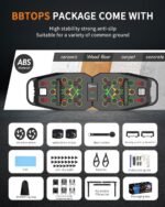 Push UP Board, Pilates Bar & Fitness Accessories, 25 in 1 Foldable Push up Bar at Home Gym, Workout Exercise Professional Push Up Strength Training Equipment for Man and Women - Image 6
