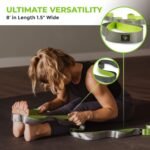 Gradient Fitness Stretching Strap for Physical Therapy, 12 Multi-Loop Stretch Strap 1.5" W x 8' L, Neoprene Handles, Physical Therapy Equipment, Yoga Straps for Stretching, Leg Stretcher. - Image 5