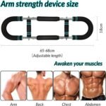 Twister Arm Trainer, 40-100 Lb Adjustable Power Twister Bar, Chest Shoulder Arm Workout Equipment, Portable Shoulder Strength Exerciser Machine for Fitness People - Image 4