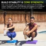 ProsourceFit Exercise Balance Pad – Large Cushioned Non-Slip Foam Mat & Knee Pad for Fitness, Stability Training, Physical Therapy, Yoga 18.75"x15" - Image 7