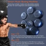 Music Boxing Machine,Smart Bluetooth Boxing Machine with Boxing Gloves Wall Mounted, Boxing Workout Punching Equipment for Adults Kids,Fun Fitness Equipment 9 Modes & 9 Speeds - Image 3