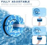 Hikeen 6-Piece Water Aerobics Pool Exercise Equipment, Aqua Aerobics Equipment Set,Includes High Density Water Dumbbell Aqua Belt and Ankle Weights for Aquatic Therapy,Pool Fitness - Image 4