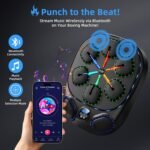 Music Boxing Machine with LED Lights & Bluetooth Speaker – Interactive Punching Bag for Fitness, Rhythm Training & Stress Relief – Home Gym Equipment for Adults - Image 3