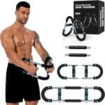 Twister Arm Trainer, Adjustable Chest Workout Equipment for Men & Women, Home Gym Strength Trainer, Muscle Builder & Strength Training for Arms, Chest (20-110 lbs)