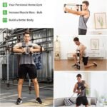 Push Down Bar Machine - Chest Expander at Home Workout Equipment, Arm Exerciser - Portable Spring Resistance Exercise Gym Kit for Home, Travel or Outdoors - Image 2