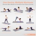 Upgraded Pilates Reformer Machine - 6-in-1 Fitness Board & Pilates Equipment Set with Ab Workout Equipment, Multifunctional Push-Up Board, Resistance Bands, Balance Board & Timer for Full Body Workout - Image 2
