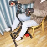 Pedal Exerciser Bike Hand Arm Leg and Knee Peddler Adjustable Fitness Equipment for Seniors, Elderly Home Dual Pedal Exercise Bike for Total Body - Great Gift for Elderly Rehab - Image 6