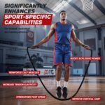 HPYGN Jump Rope, Weighted Jump Rope for Men women, 2.8lb 3.8lb 5lb Heavy Skipping Rope for Exercise, Adult Jumpropes for Home Workout, Improve Strength and Building Muscle,Total Body Workout Equipment - Image 5