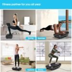 Vibration Plate Exercise Machine for Lymphatic Drainage,Softgym Power Vibrate Stand Shake Board 450 Lbs Capacity Whole Body Workout Waver with Fitness Resistance Bands Weight Loss Gifts for Women Men - Image 5