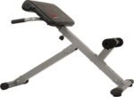 Sunny Health & Fitness Foldable Hyperextension Roman Chair w/Back Extension, Home Gym Sit Up Bench for Glute & Ab Workouts, Optional Adjustment Incline & Multi-Function Heavy-Duty Exercise Equipment - Image 7