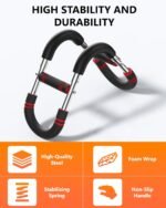 Twister Arm Trainer, Adjustable Resistance Spring Workout Bar for Chest, Arms, Shoulders and Forearms Muscle Training, Portable Home Fitness Equipment, Upper Body Strength Trainer - Image 2