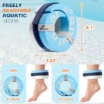 Sportneer Water Aerobics Pool Exercise Equipment Water Workout Combo Set Includes High Density Water Dumbbell Aqua Belt Water Ankle Weights for Aquatic Therapy Pool Fitness Water Exercise - Image 5