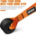 Heavy Resistance Bands for Working Out, 300lbs/360lb/420lb Exercise Bands Workout Bands with Handles, Door Anchor, Ankle Straps, Home Gym Workout Equipment for Men Fitness Strength Training Stretching - Image 4